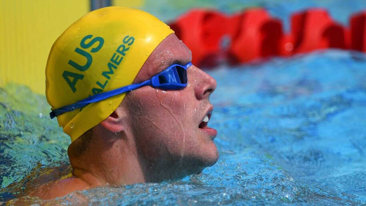 Australia's Kyle Chalmers took silver in the men's 100m freestyle.