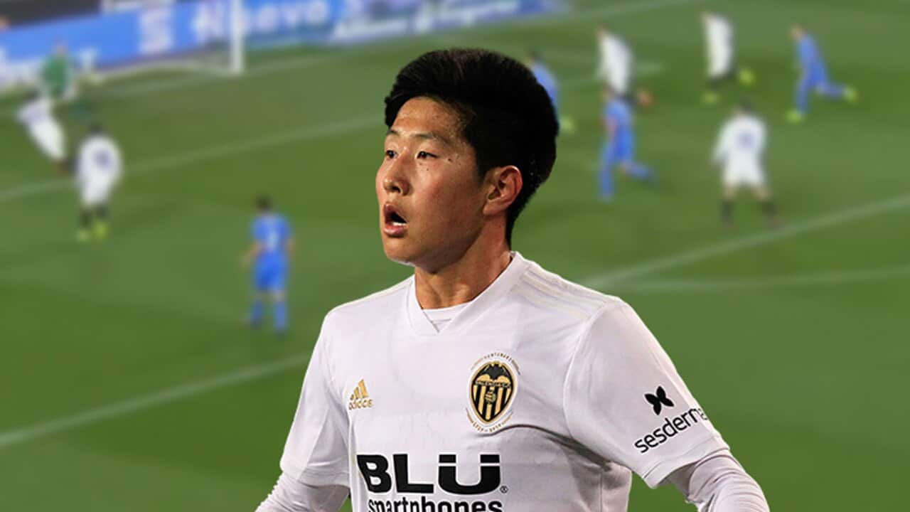 Lee Kang-In in Valencia, Spain