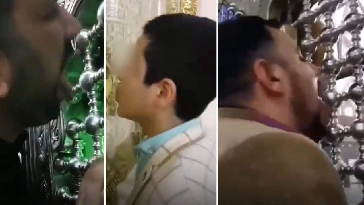 Some of the images shared on social media.