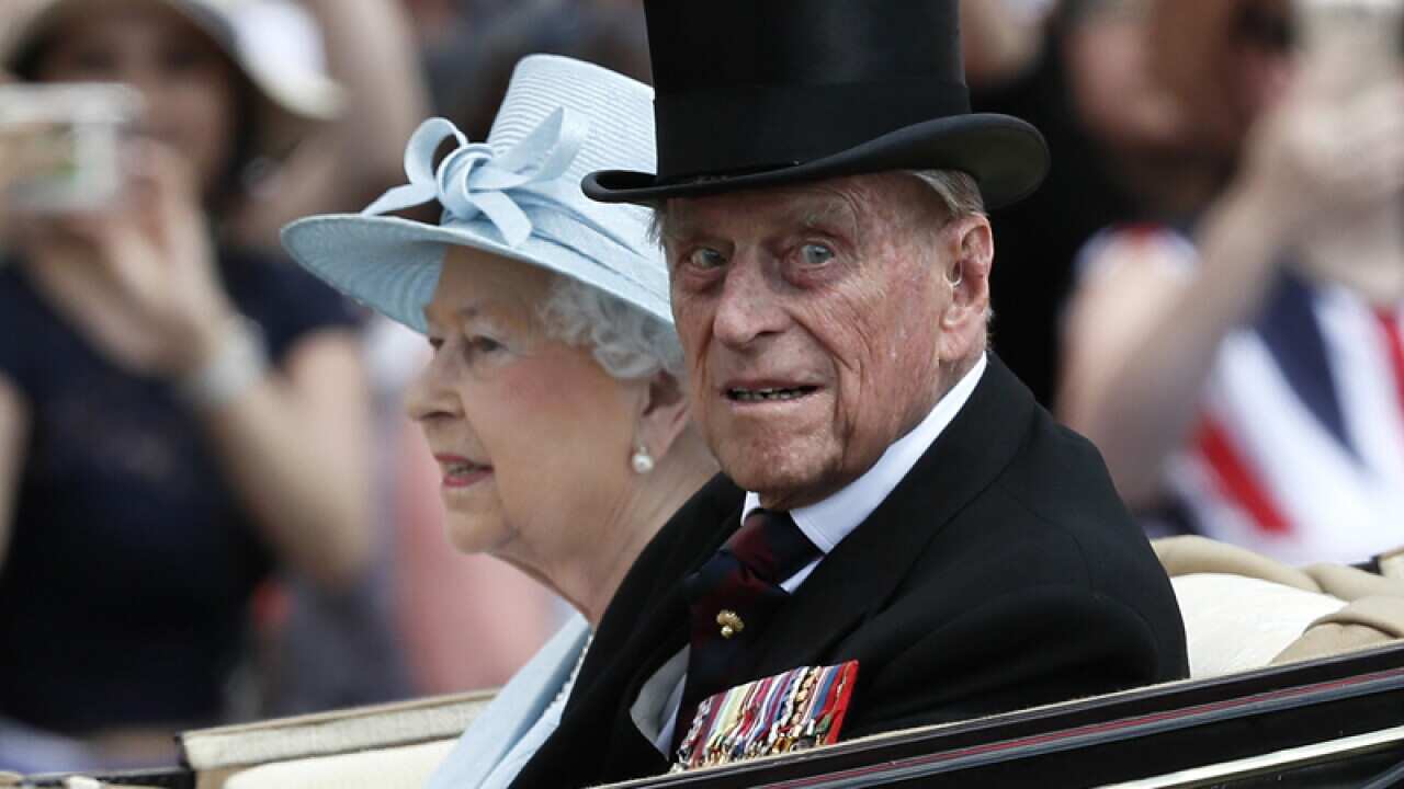 Britain's Queen Elizabeth II and Prince Philip