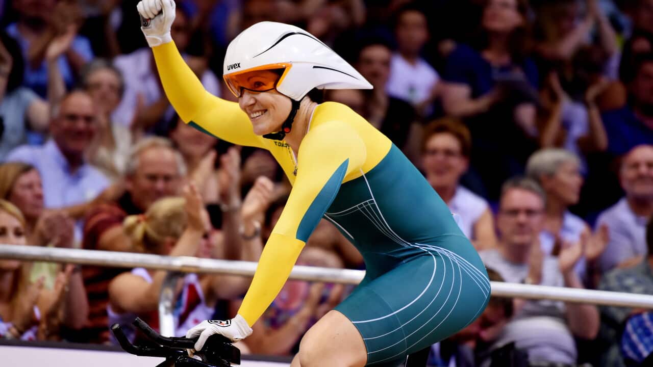 Anna Meares wins gold at Glasgow | SBS News