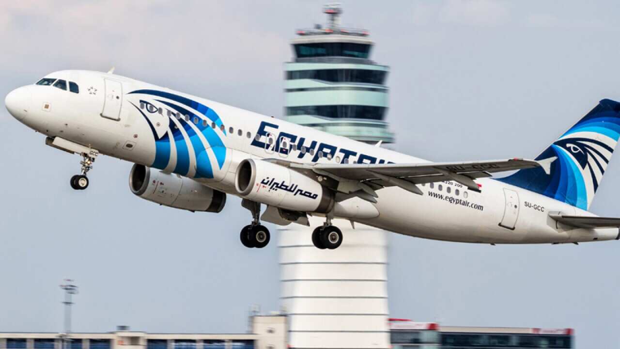 An EgyptAir Airbus A320 with the registration SU-GCC