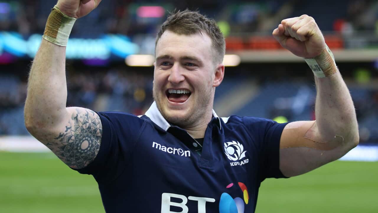 Scotland's Stuart Hogg