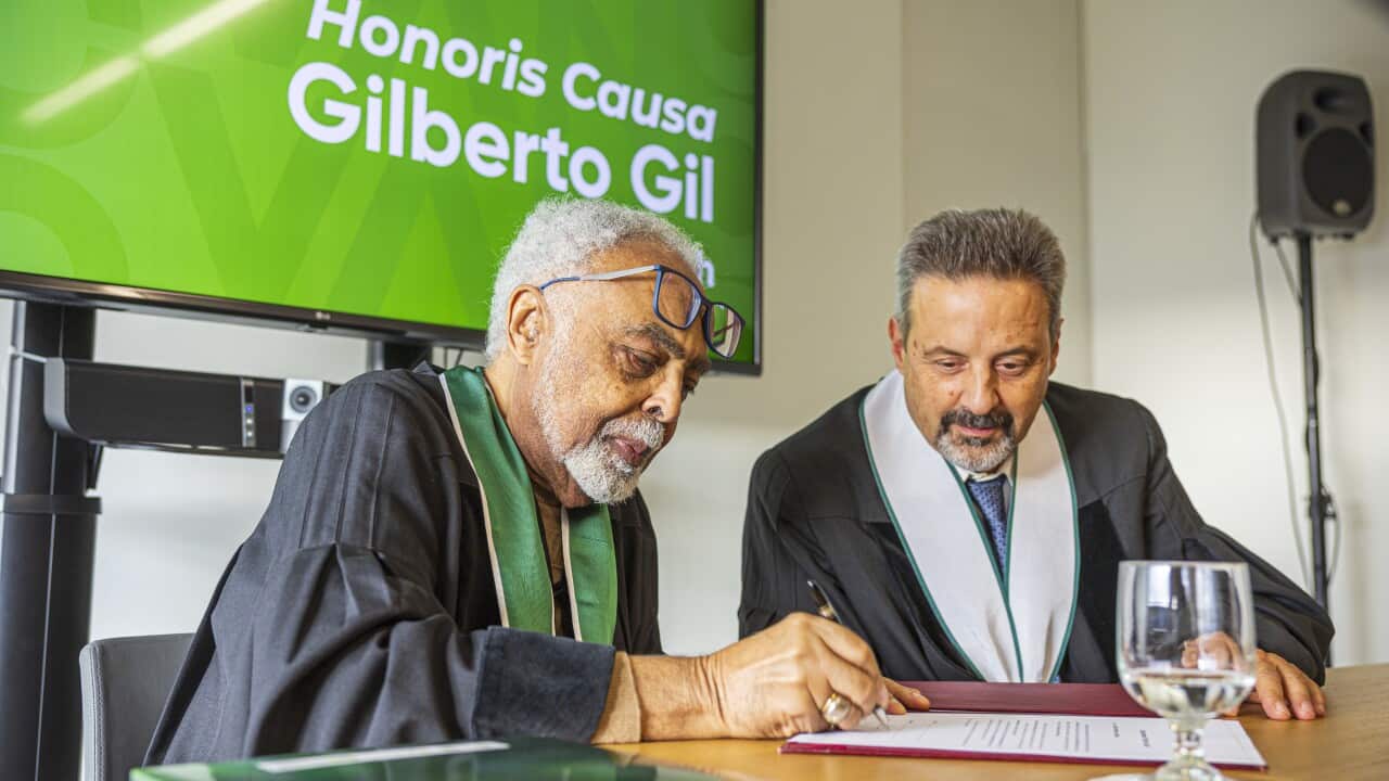 Gilberto Gil receives Honoris Causa