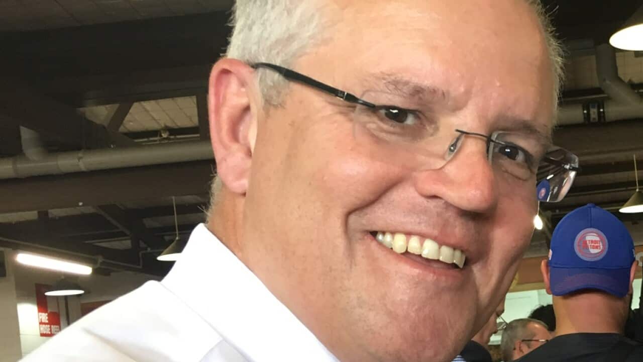 Michael Kotis with Australian PM Scott Morrison