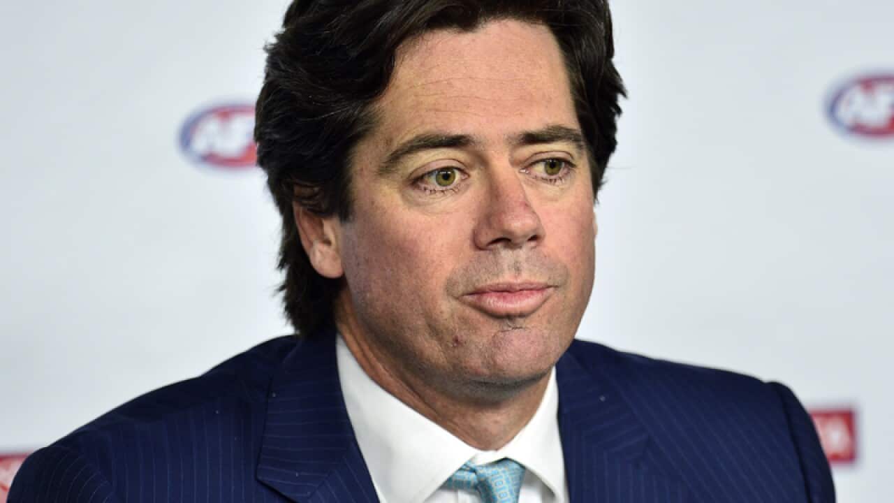AFL Commission Chairman Chief Executive Gill McLachlan