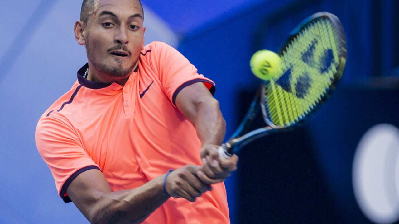 Nick Kyrgios of Australia