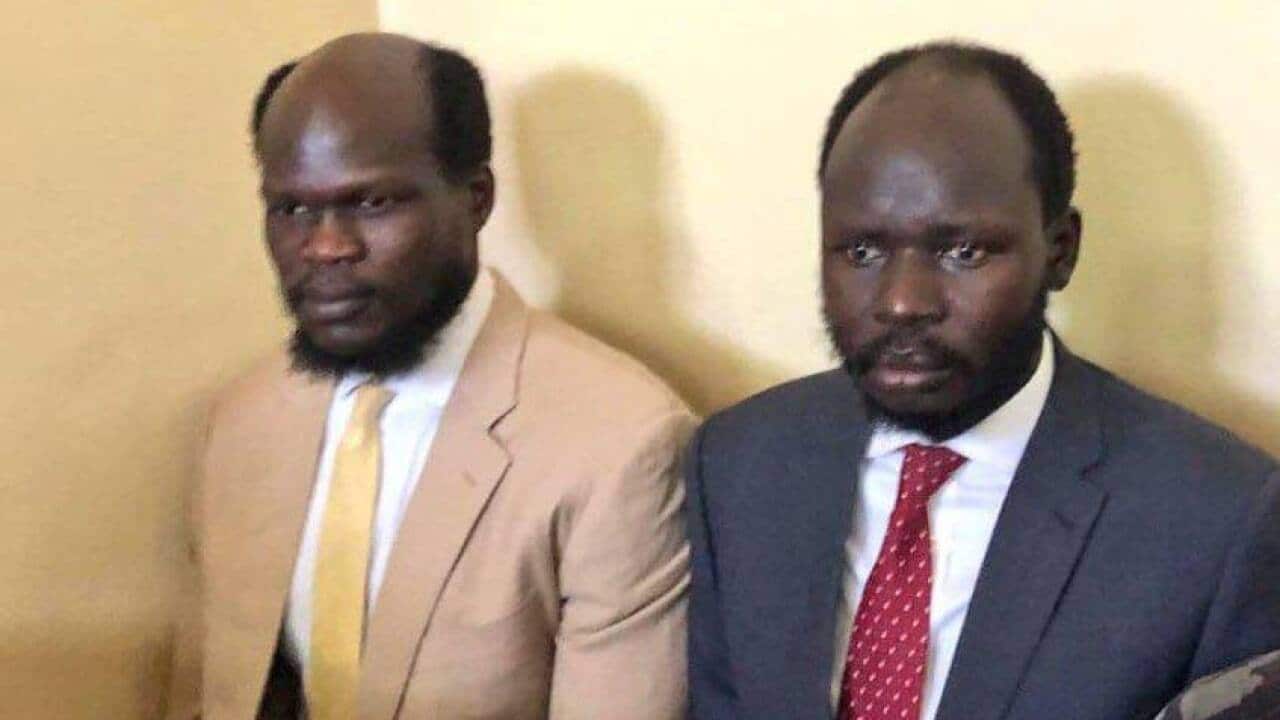 Peter Biar Ajak and Karbino Wol in court