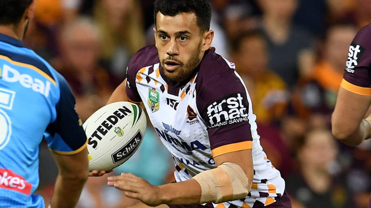 Brisbane Broncos winger Jordan Kahu