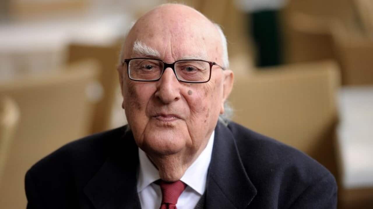 Andrea Camilleri at the Photocall of the film The disappearance of Pato.