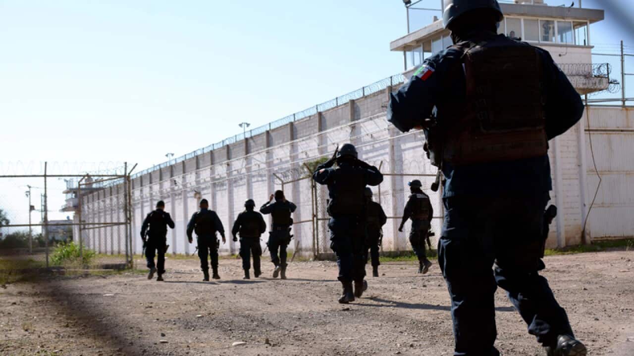 Police search the area for Juan Jose Esparragoza Monzon alias El Negro