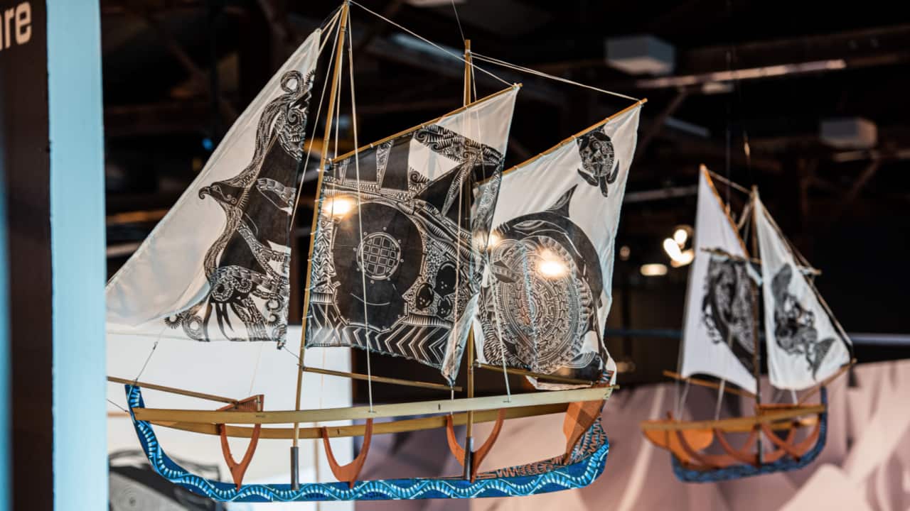 Artwork from last year's Cairns Indigenous Art Fair gives a glimpse of what to expect this year.