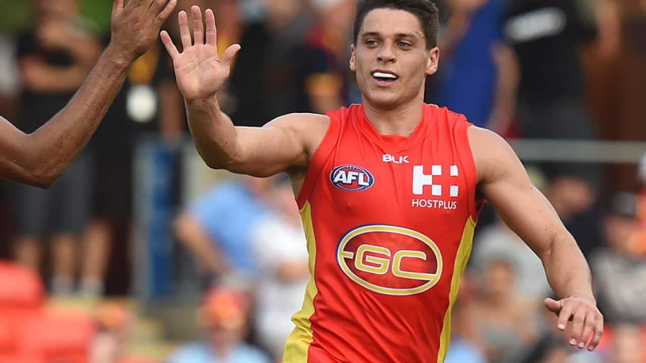 Suns player Dion Prestia