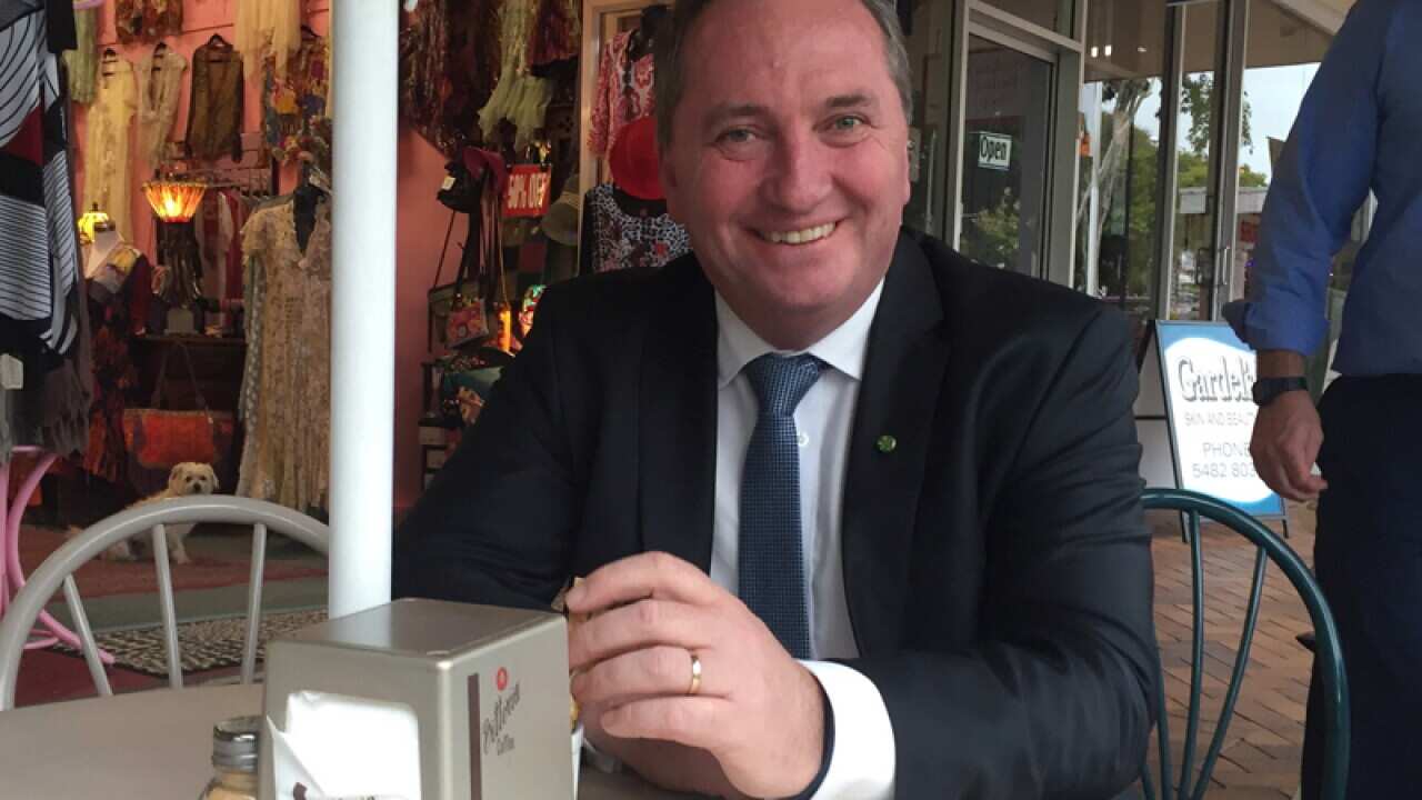 Australian Deputy Prime Minister Barnaby Joyce