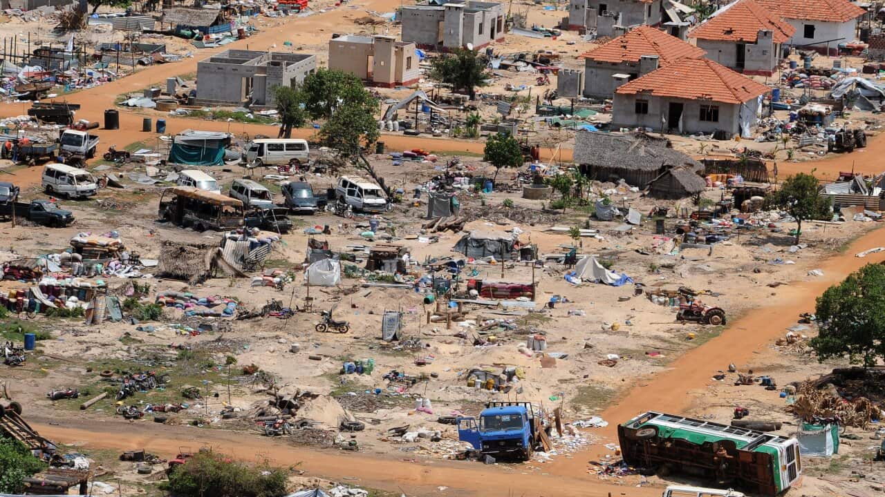 A general view of the final conflict zone in Sri Lanka's civil war in 2009 - AAP-1.jpg