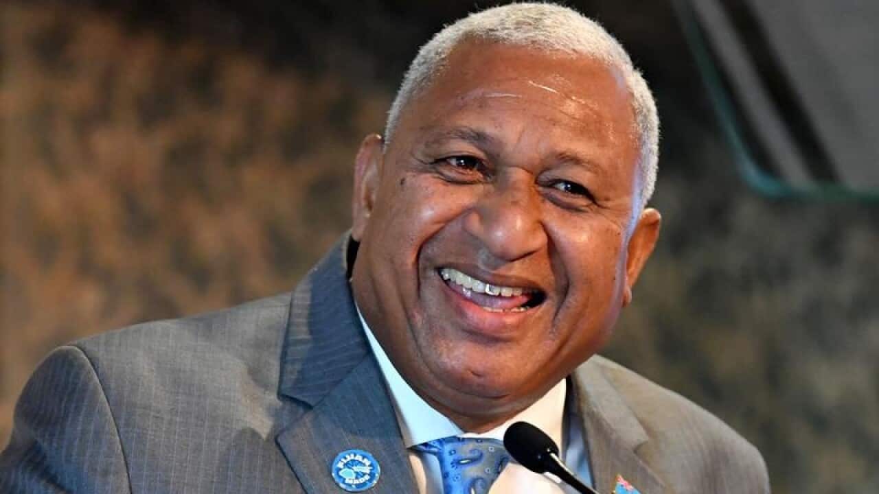 Fiji Prime Minister Frank Bainimarama is set to win a second term in office in national elections.