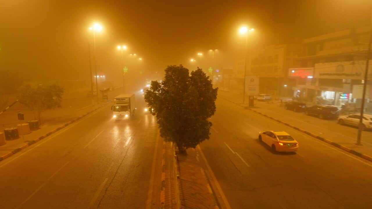 Sandstorm in Iraq