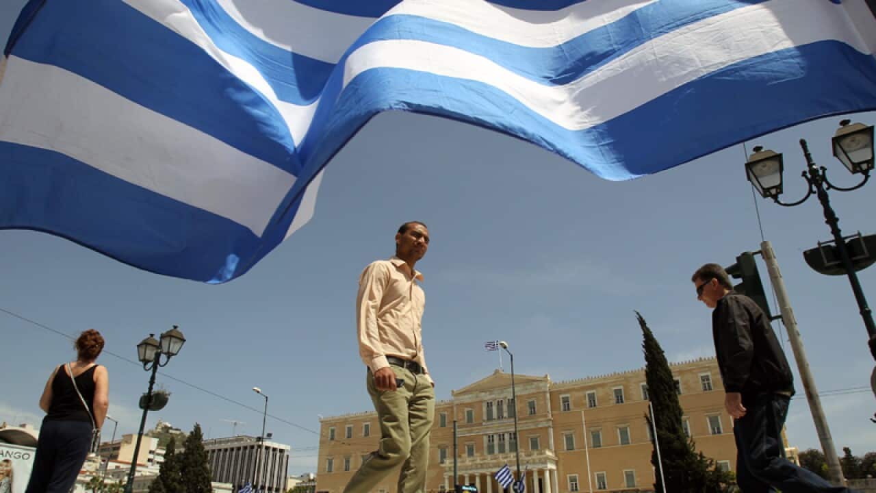 The Greek Parliament in Athens