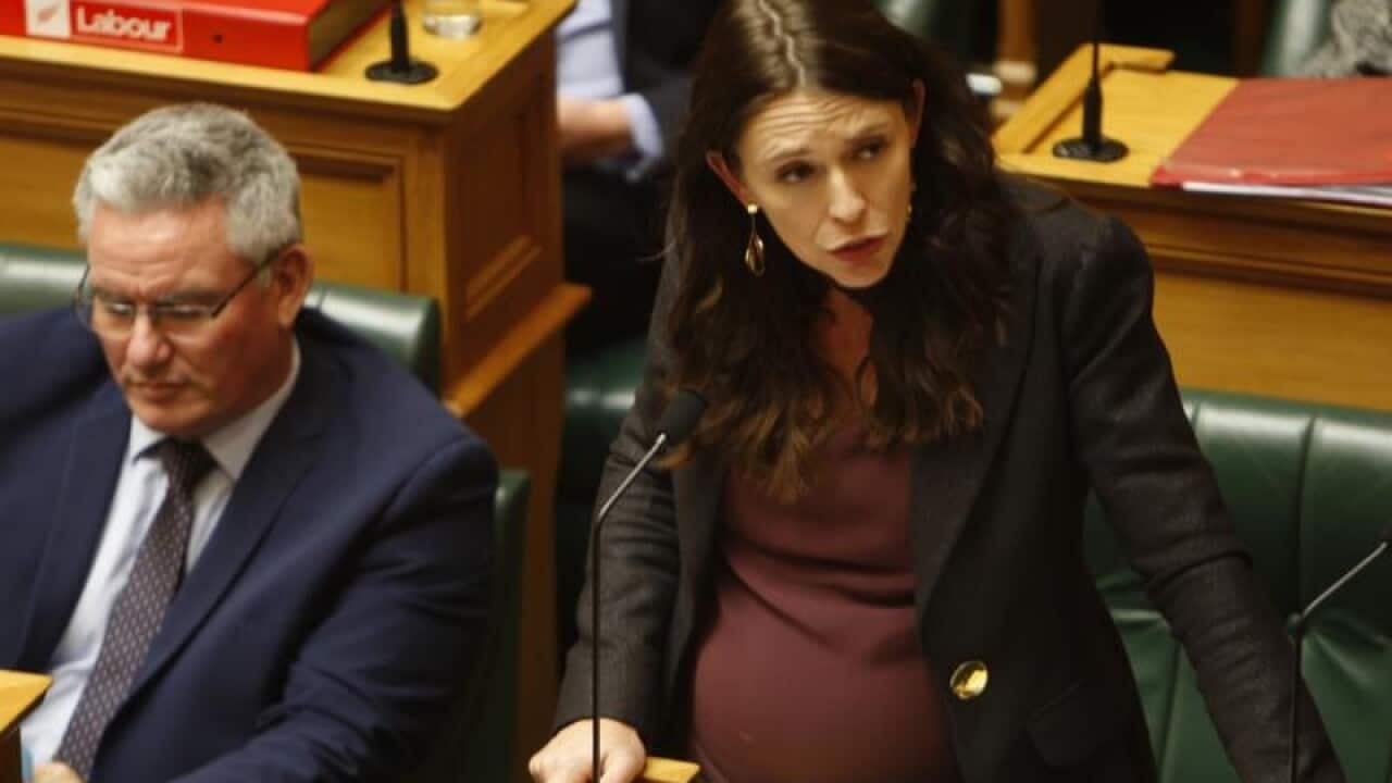 New Zealand Prime Minister Jacinda Ardern.