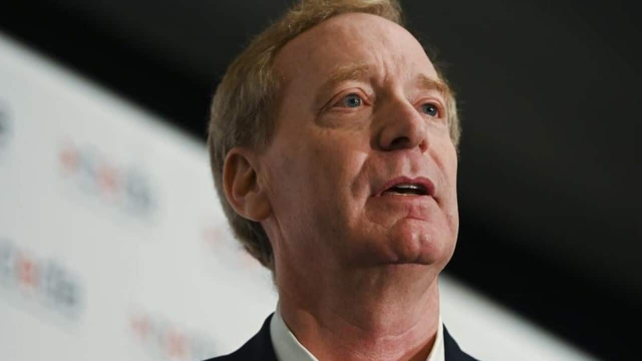 Microsoft President and Chief Legal Officer of Microsoft Brad Smith