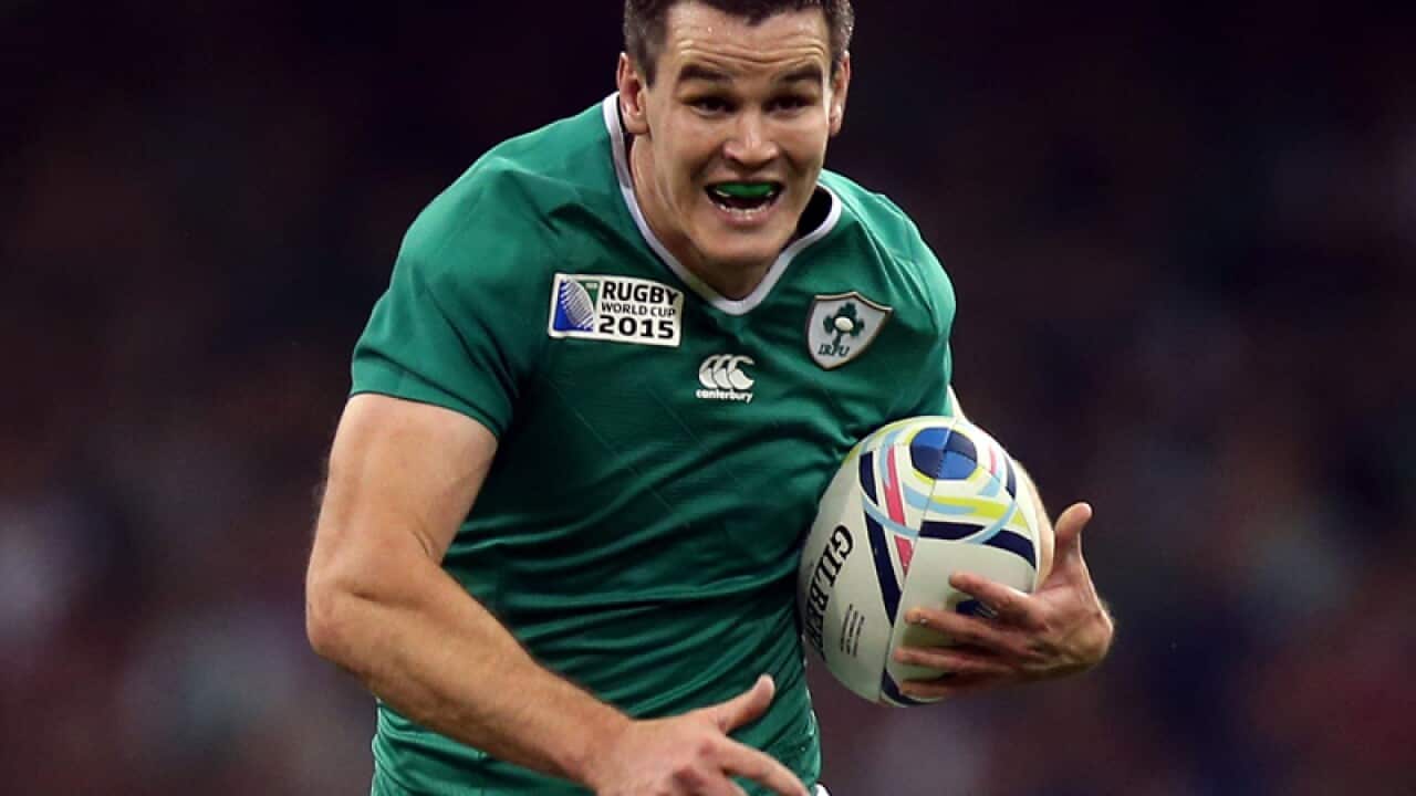 Ireland's Johnny Sexton.