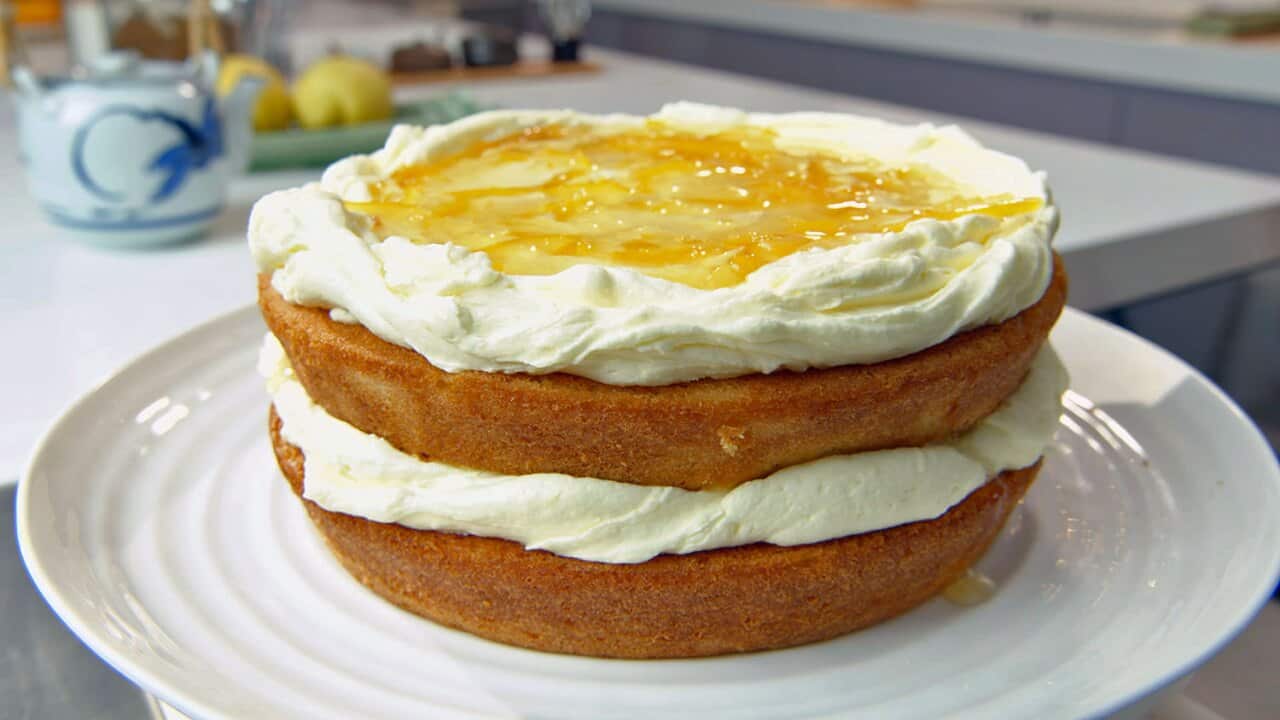 Yuzu citrus tea cake