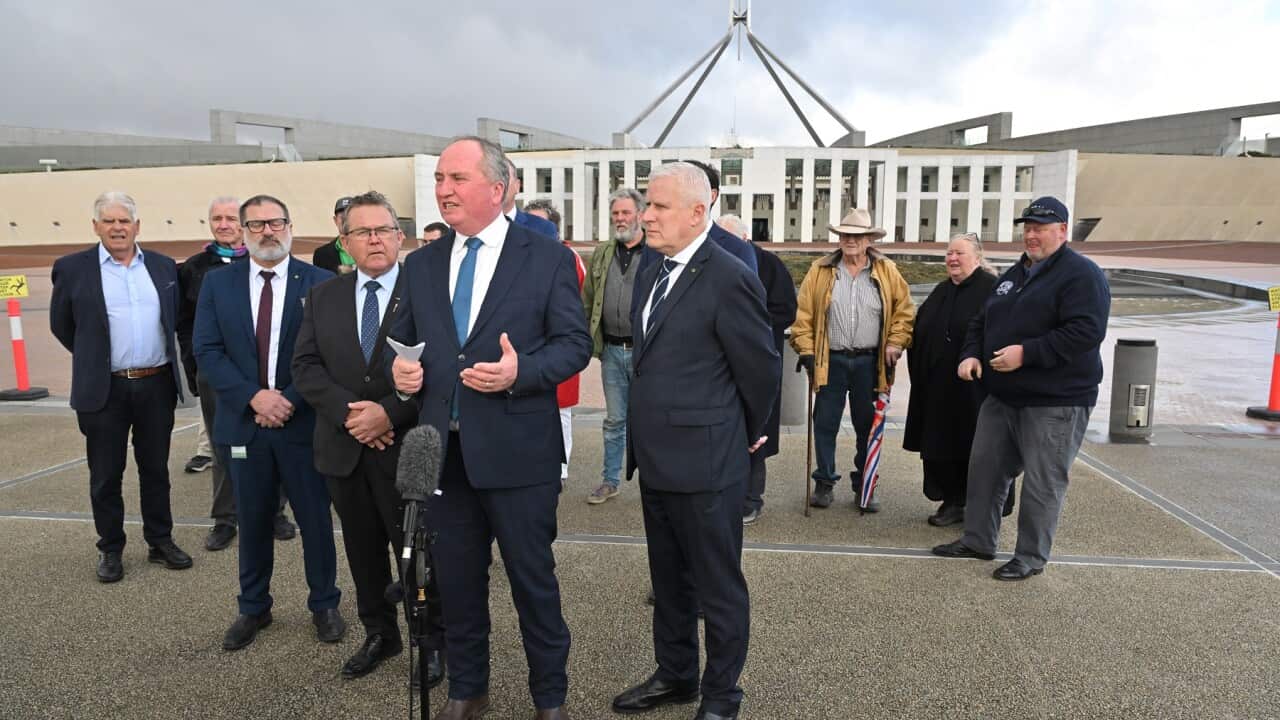 BARNABY JOYCE NET ZERO PRESSER