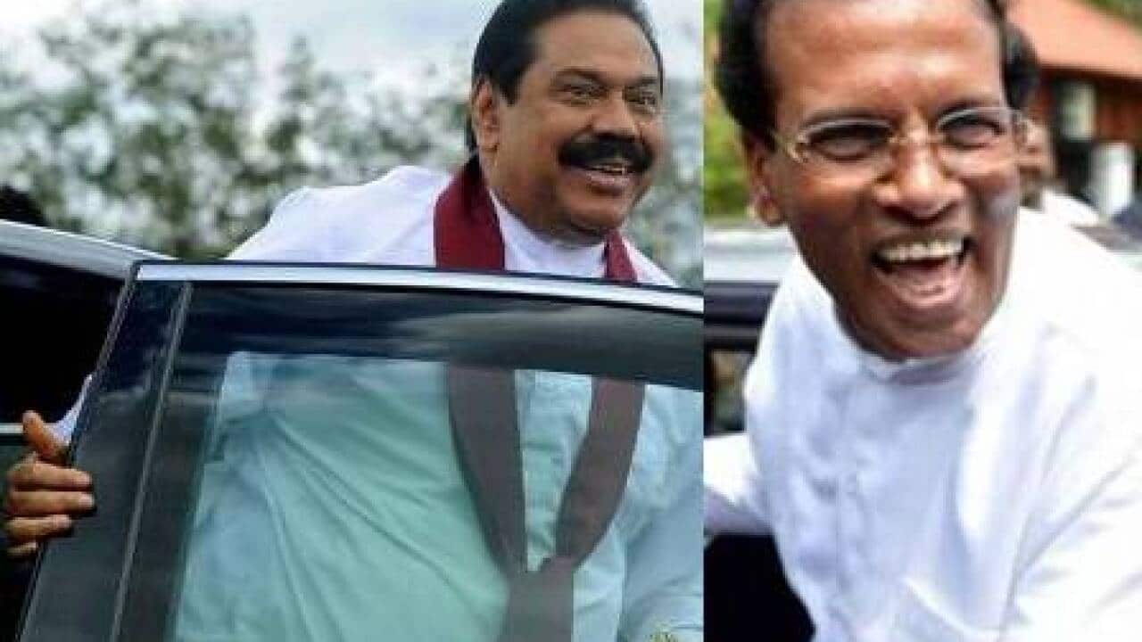 Mahinda Rajapaksha_ Maithripala Sirisena