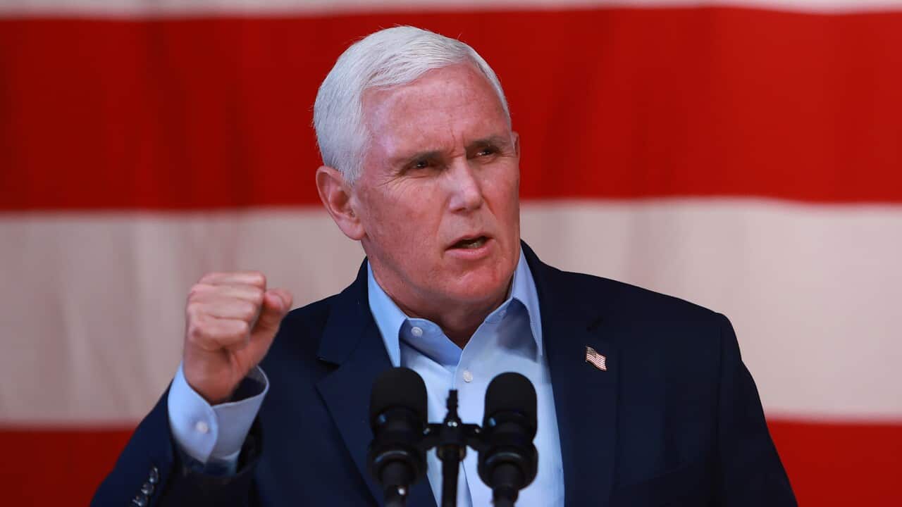 Former US Vice President Mike Pence