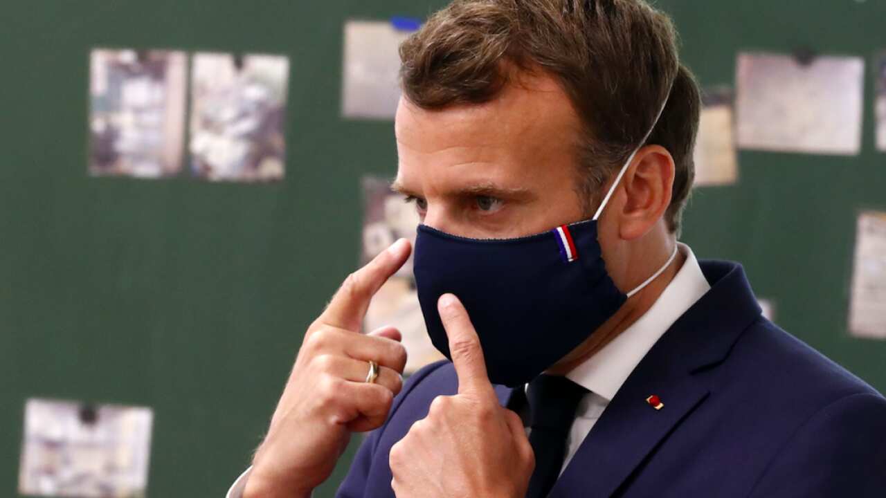 French President Emmanuel Macron last week.
