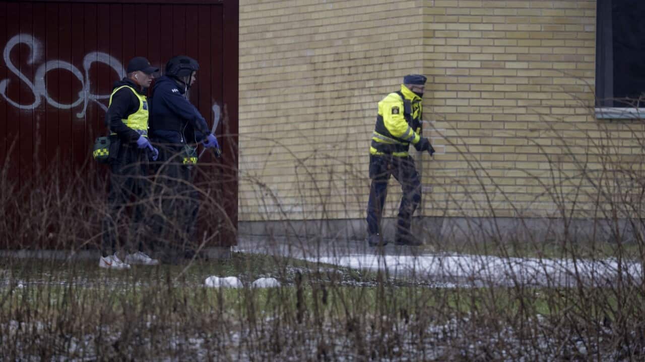 APTOPIX Sweden Shooting