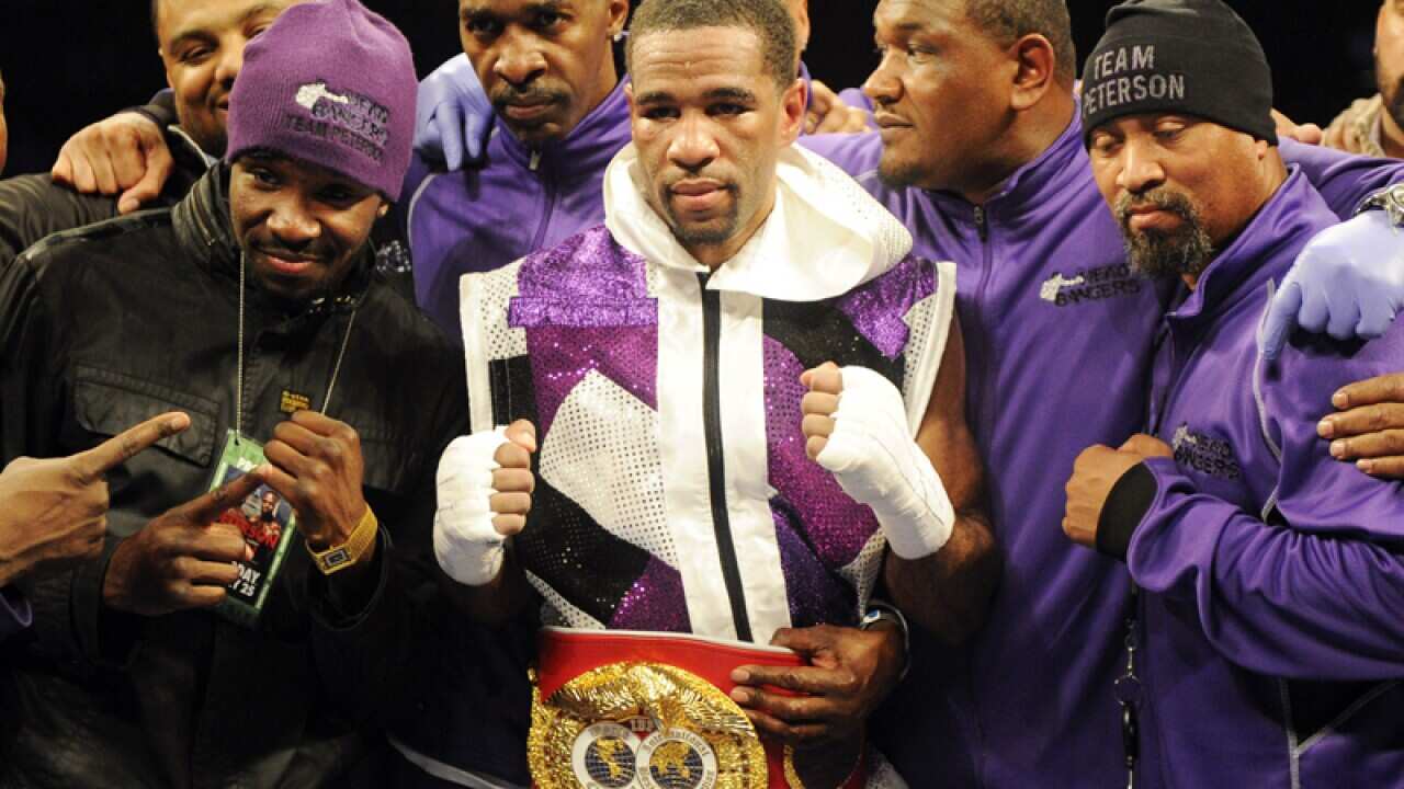 American boxer Lamont Peterson
