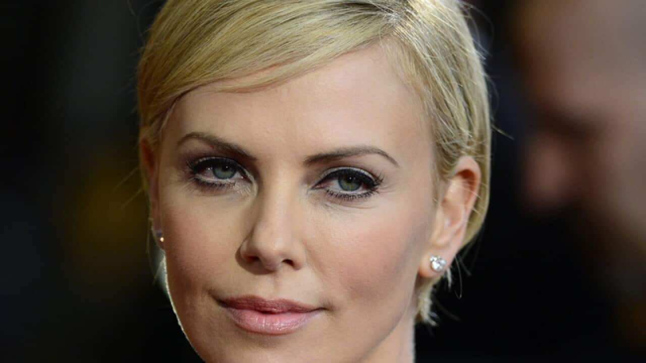 South African actress Charlize Theron
