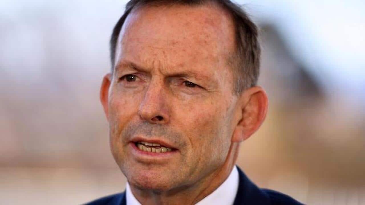 Former prime minister Tony Abbott