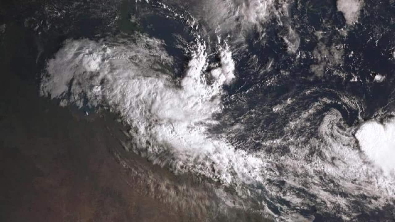 欧文飓风的卫星图片