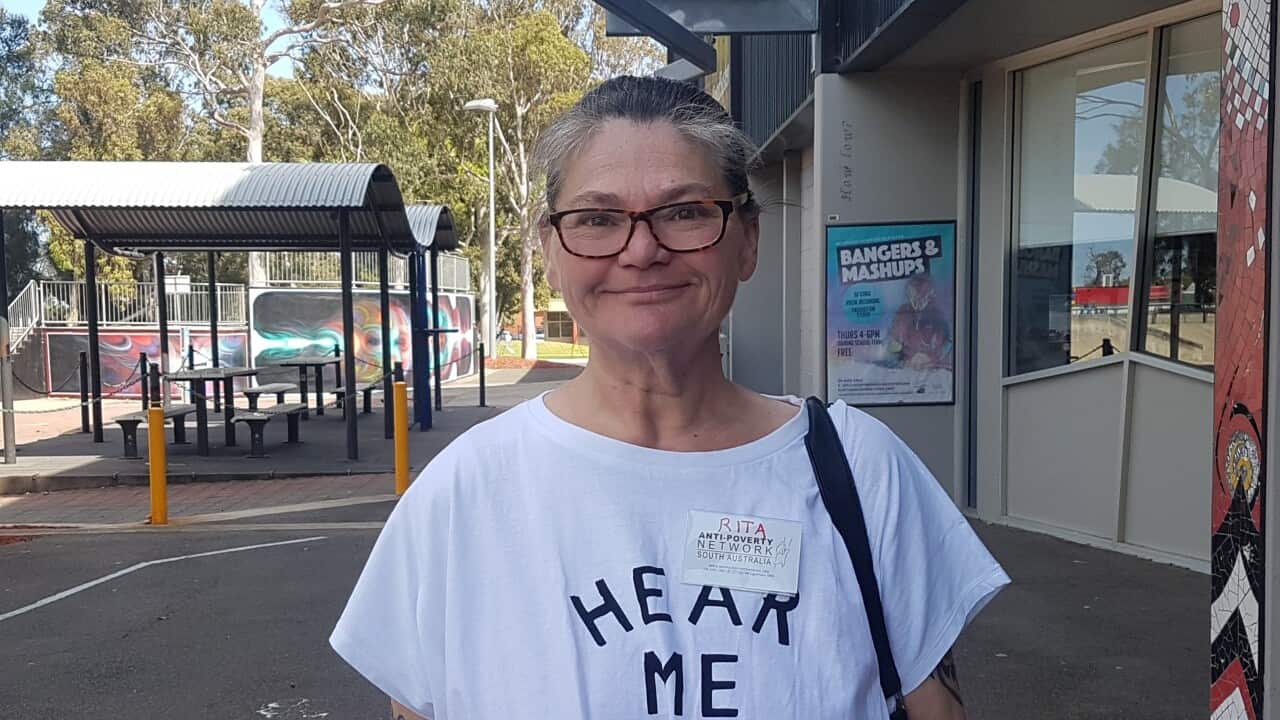Rita Sacchetta says living on Newstart is taking a heavy toll.