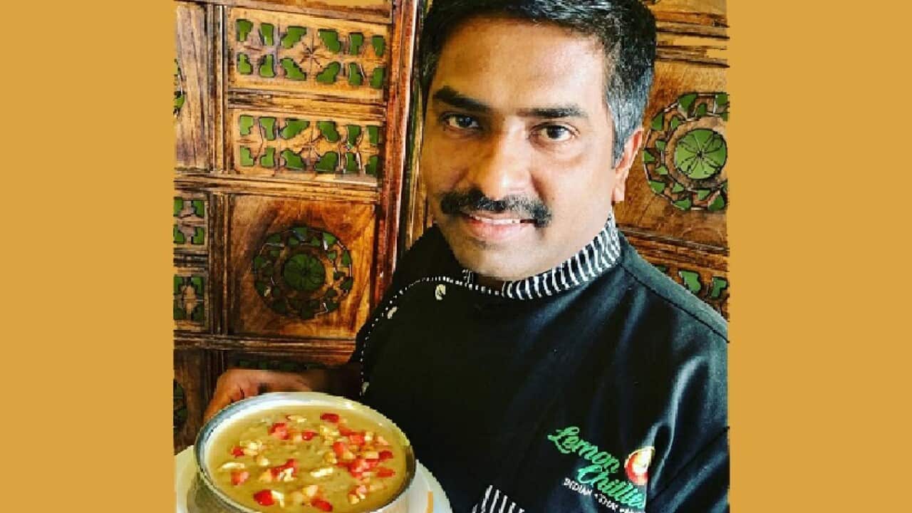 kiwi fruit and strawberry payasam