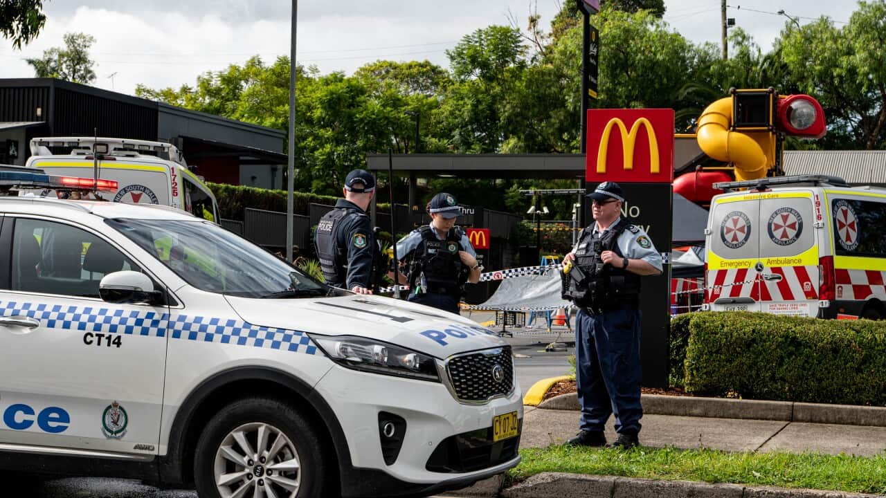 PARAMEDIC STABBING CRIME SCENE