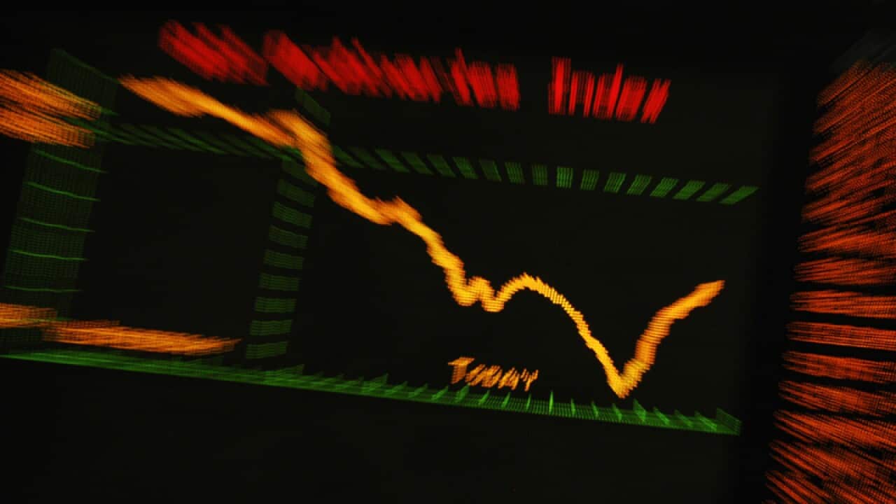 Stock Market Graphic.