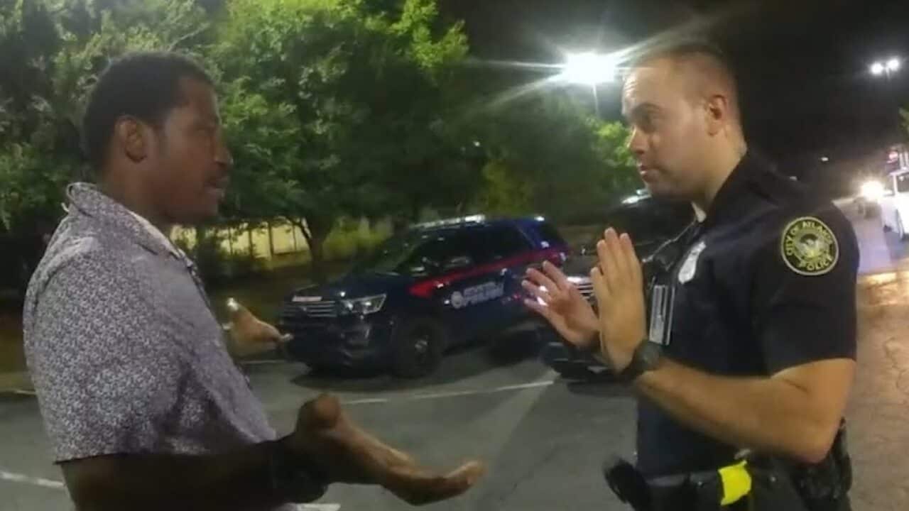 Police body camera footage shows 27-year-old Rayshard Brooks complying with police moments before he was shot to death.