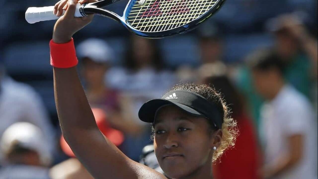 Naomi Osaka, of Japan.