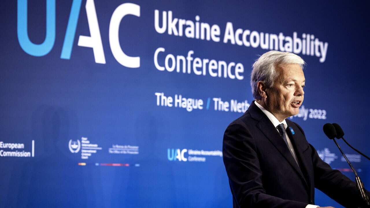 Conference in The Hague on war crimes Ukraine
