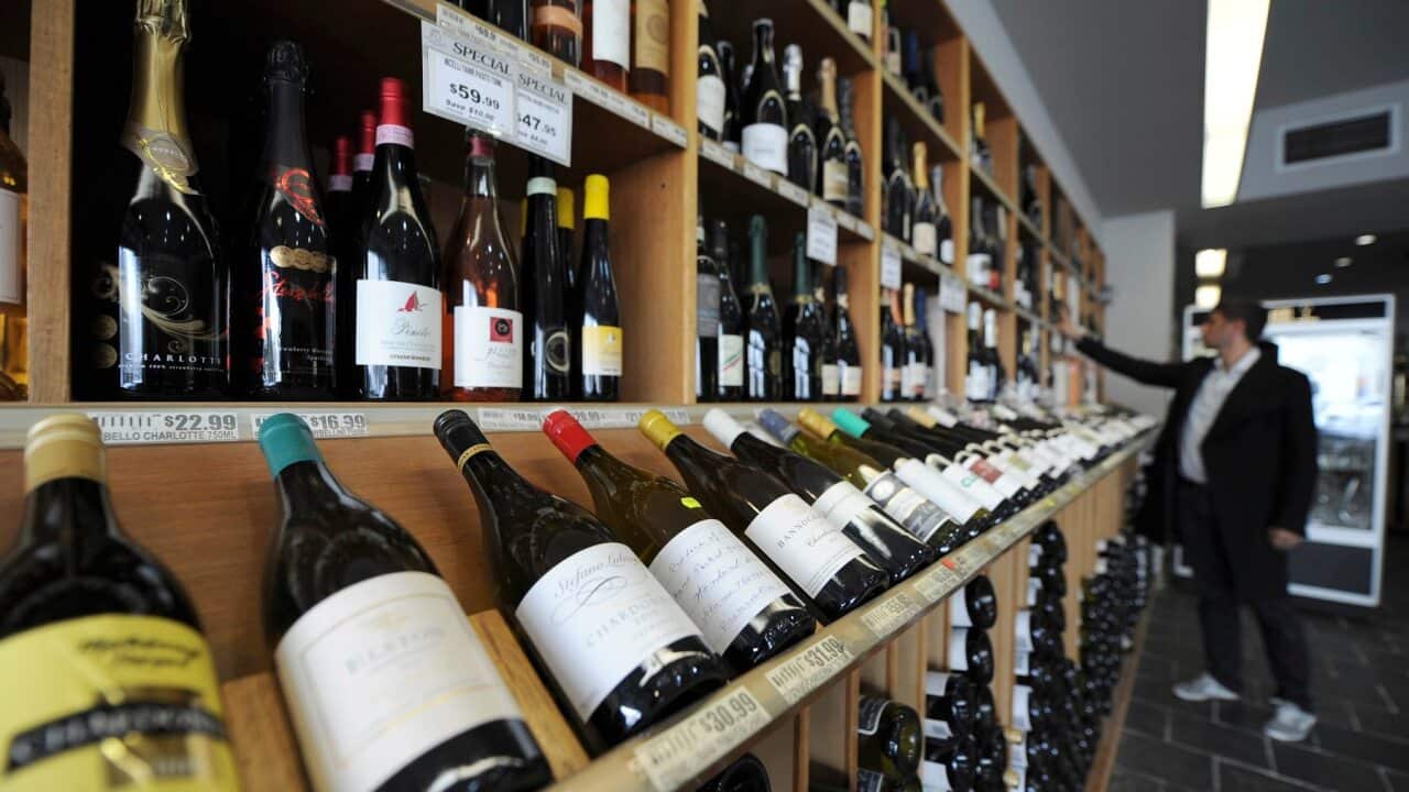 China's to impose temporary tariffs on Australian wine imports.