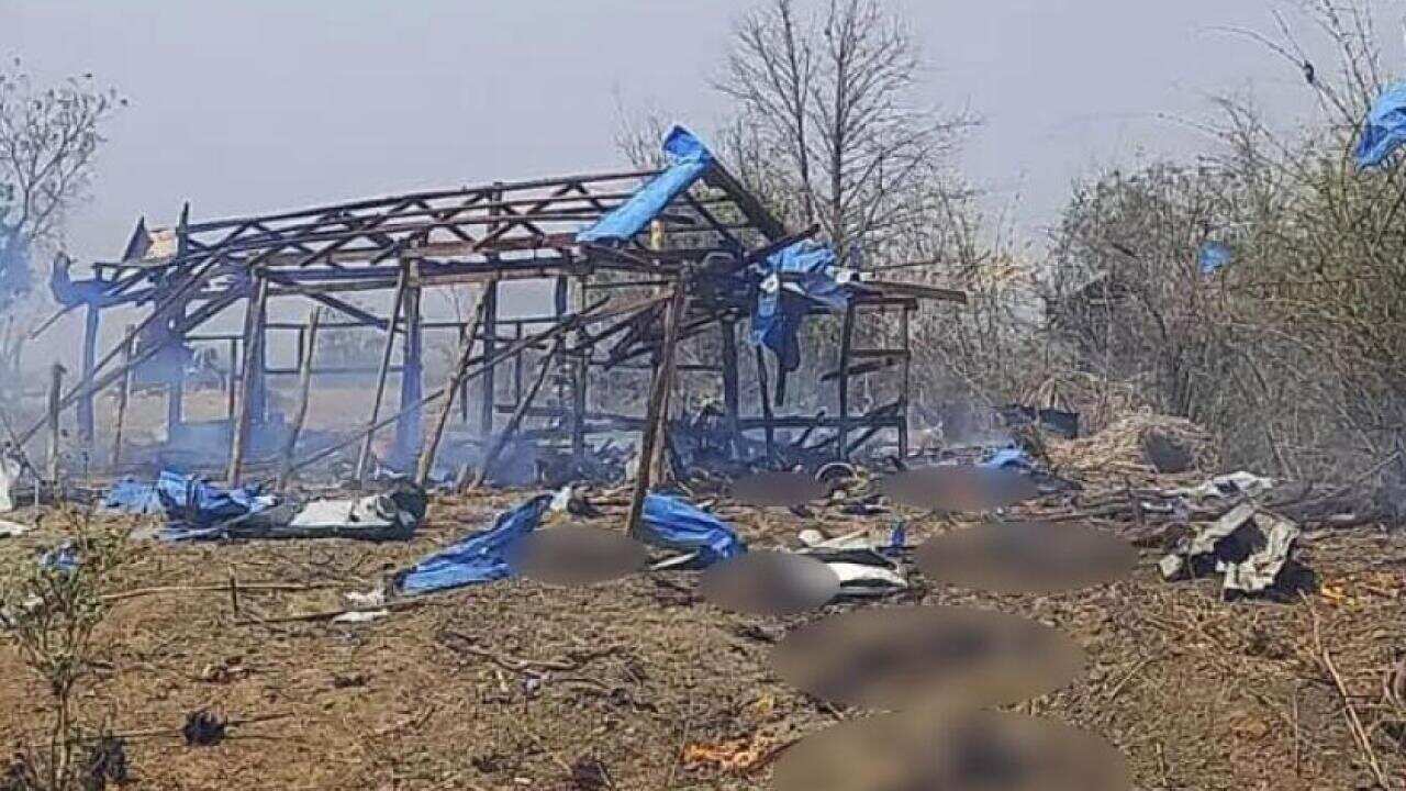 PaziGyi village massacre