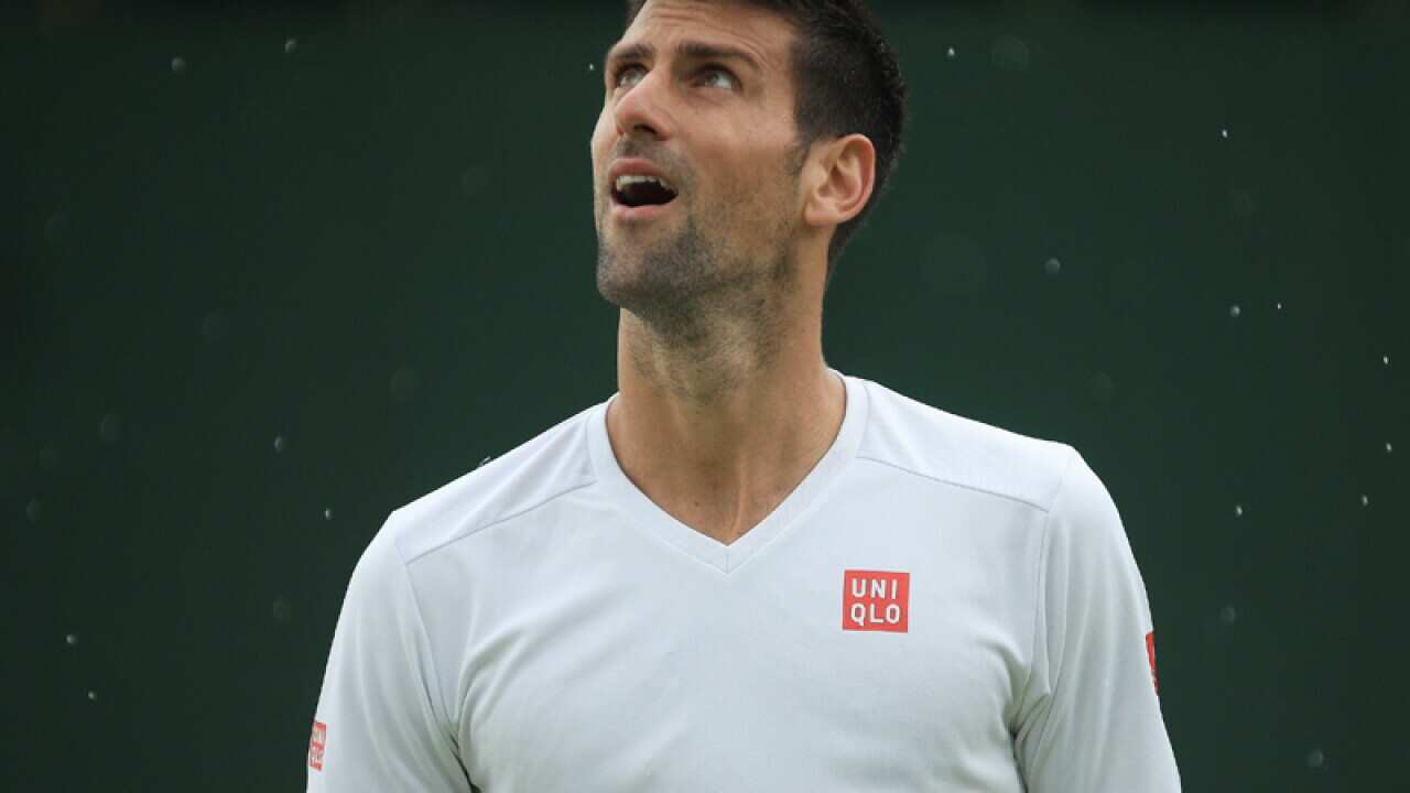 Serbia's Novak Djokovic