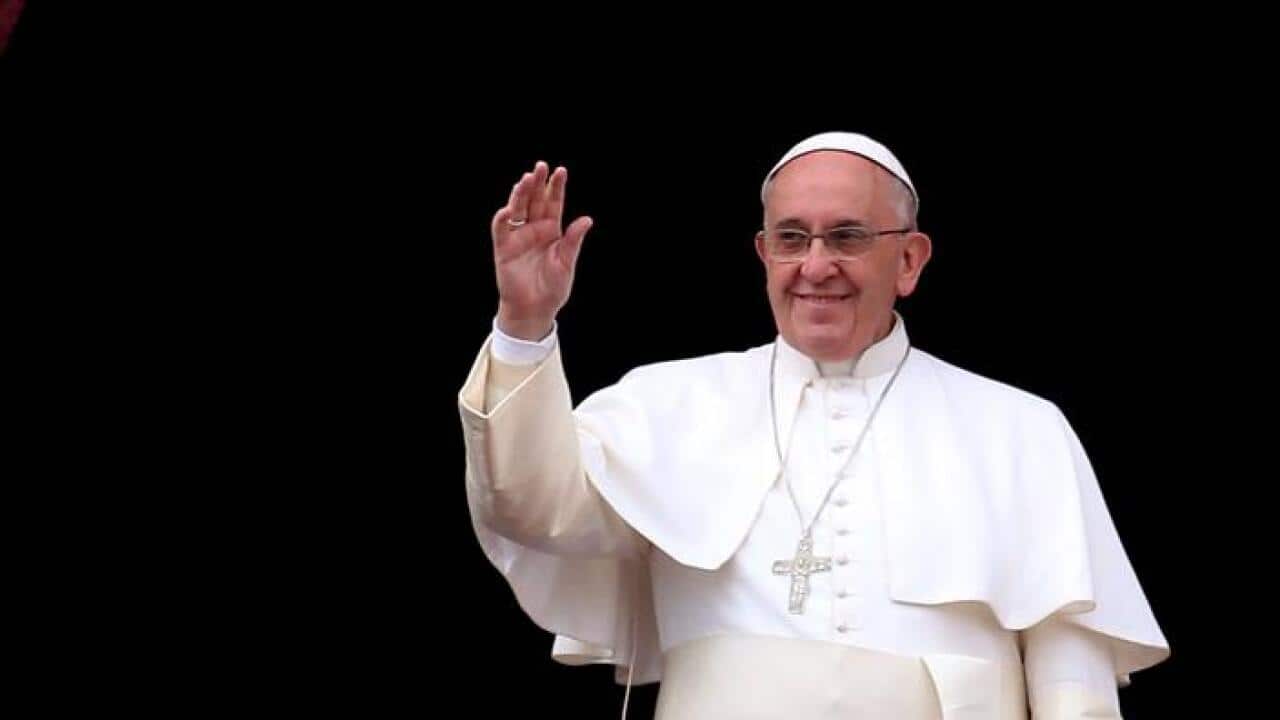 Pope Francis delivers his Urbi et Orbi blessing