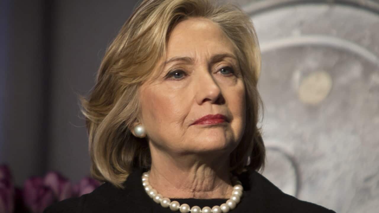 Hillary Rodham Clinton when she was US Secretary of State