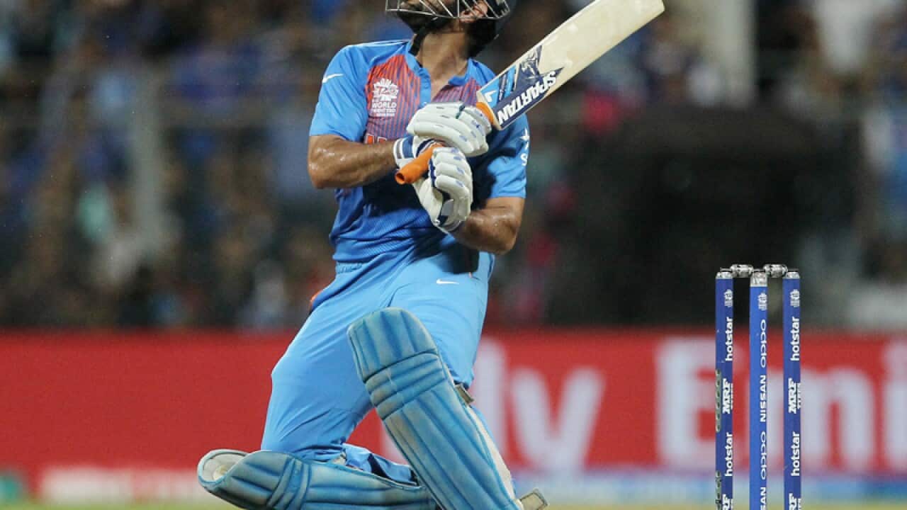 India's MS Dhoni.