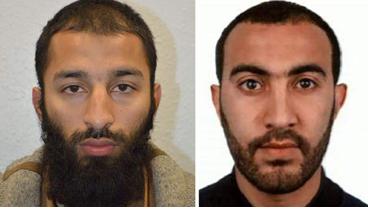 Khuram Shazad Butt (left) and Rachid Redouane