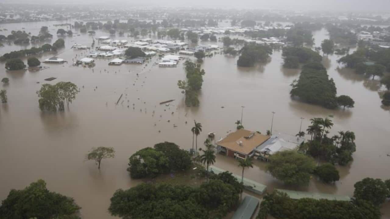 Townsville homes have been inundated with floodwater.